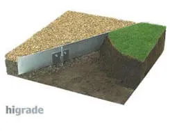 Metal lawn edge